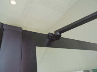 Paroi de douche fixe QUADREO 90cm