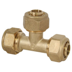 TE A COMPRESSION PER Ø12 - FIXOCONNECT