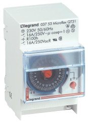 INTER HORAIRE PROGRAMMABLE ANALOGIQUE MANUEL 3 MODULES - LEGRAND