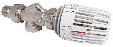 Robinet thermostatique équerre inversée 15/21 à élément sensible liquide VT0,2 - HEIMEIER