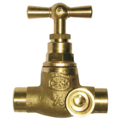 ROBINET DARRET LAITON A PURGE A SOUDER 12/14