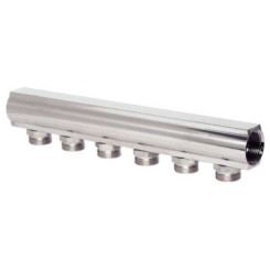 COLLECTEUR DOUBLE FEMELLE CHROME A DERIVATION 3/4EK