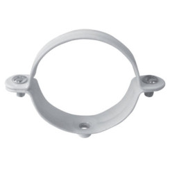 COLLIER SIMPLE ACIER ZINGUE BLANC D14