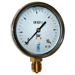 MANOMETRE A BAIN DE GLYCERINE TUBE MANOMETRIQUE