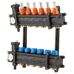 COLLECTEUR EN MATERIAU DE SYNTHESE P.C.B.T 6 DEPARTS - SOMATHERM