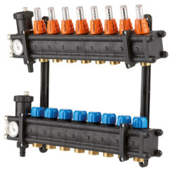 COLLECTEUR EN MATERIAU DE SYNTHESE P.C.B.T 8 DEPARTS - SOMATHERM