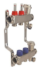 Collecteur PCBT 2 départs en inox