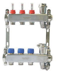 COLLECTEUR INOX PRE-MONTE PCBT 3 DEPARTS - SOMATHERM