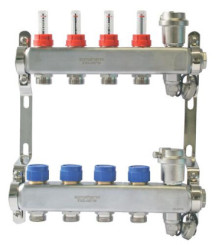 COLLECTEUR INOX PRE-MONTE PCBT 4 DEPARTS - SOMATHERM