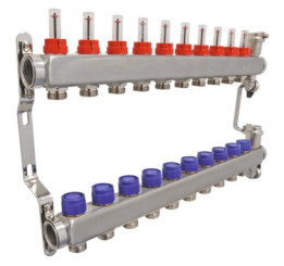 Collecteur PCBT 10 départs en inox