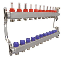 Collecteur PCBT 11 départs en inox