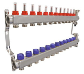 Collecteur PCBT 12 départs en inox