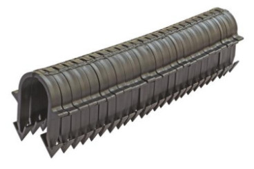 Boîte de 300 agrafes PCBT 4 cm
