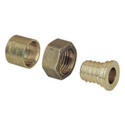 RACCORD ECROU TOURNANT FEMELLE A GLISSEMENT PER Ø12-12/17 - FIXOCONNECT