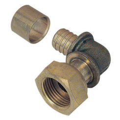 COUDE ECROU TOURNANT A GLISSEMENT PER Ø25-20/27 - FIXOCONNECT