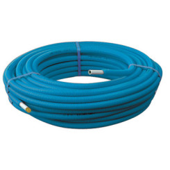 TUBE MULTICOUCHE GAINE BLEU Ø26 EN COURONNE 50m - FIXOMULTIX