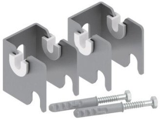 Fixations pour radiateur acier lamellaire