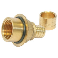 RACCORD DROIT A GLISSEMENT FEMELLE 15/21 PER 10/12