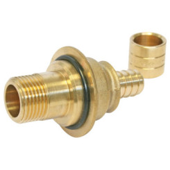 RACCORD DROIT A GLISSEMENT MALE 12/17 PER12