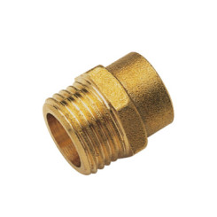 RACCORD DROIT TUBE CUIVRE 14 M15/21