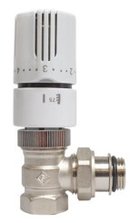 Robinet thermostatique équerre 15/21 à élément sensible liquide