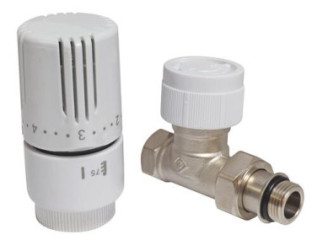 Robinet thermostatique droit 12/17 à élément sensible liquide