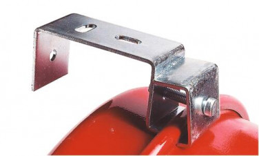 Fixation murale pour vase d'expansion plat