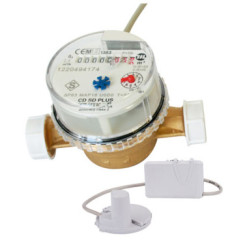 COMPTEUR D'EAU DIVISIONNAIRE A IMPULSION A JET UNIQUE