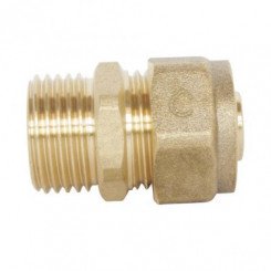 Raccord à compression mâle PER ø16-15/21