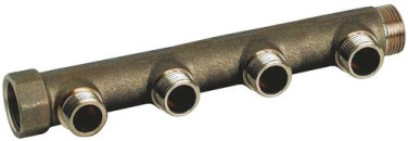 COLLECTEUR DE DISTRIBUTION LAITON A PORTEE PLATE MF20/27 - FIXOCONNECT