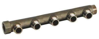 COLLECTEUR DE DISTRIBUTION LAITON A PORTEE PLATE MF20/27 - FIXOCONNECT