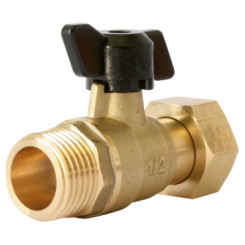 MINI-VANNE POUR COLLECTEUR AVEC RACCORD A VISSER - FIXOCONNECT