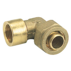 COUDE A COMPRESSION FEMELLE PER Ø12-15/21 - FIXOCONNECT