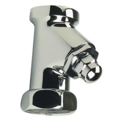 ROBINET DARRET DROIT CHROME A JOINT PLAT