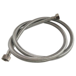 Flexible sanitaire 2 écrous tournants femelle 15/21 - Longueur 1500mm DN10