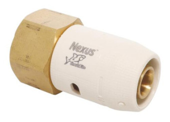 Raccord droit NEXUS femelle laiton 12/17 pour tube multicouche ø16 - JOHN GUEST