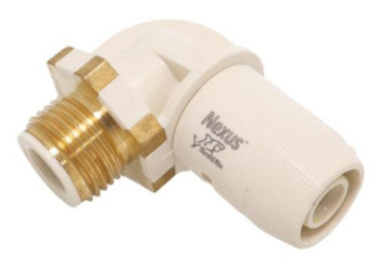 Coude NEXUS mâle 15/21 pour tube multicouche ø20 - JOHN GUEST