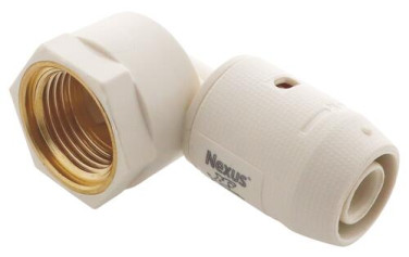 Coude NEXUS femelle 15/21 pour tube multicouche ø16 - JOHN GUEST