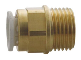5 raccords union droits SPEEDFIT M15/21 pour CU-PER ø20 - JOHN GUEST