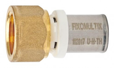 Raccord femelle fixe à sertir multicouche ø16-15/21