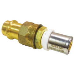 RACCORD A SERTIR CUIVRE ET MULTICOUCHE Ø20-CU22 - FIXOMULTIX