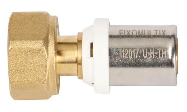 Raccord multicouche écrou tournant à sertir ø32-40/49