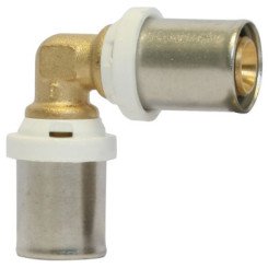 COUDE EGAL 90° A SERTIR MULTICOUCHE Ø50 - FIXOMULTIX