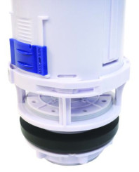 Soupape auto-ajustable double poussoir à étrier