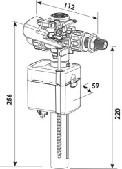 Robinet flotteur anti-fuite AQUASTOP