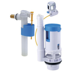 MECANISME COMPLET A DOUBLE POUSSOIR A CABLE - FIXOCONNECT