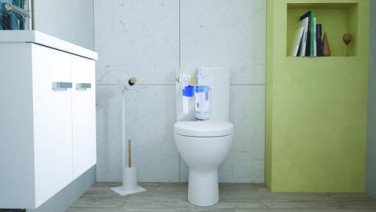 Mécanisme complet à double poussoir à câble avec robinet latéral