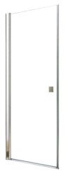 PAROI DE DOUCHE PORTE PIVOTANTE VERRE TRANSPARENT SELYNA - ELMER