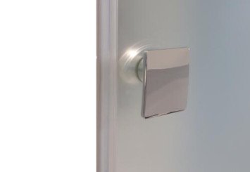 Paroi de douche porte pivotante verre transparent SELYNA 90cm