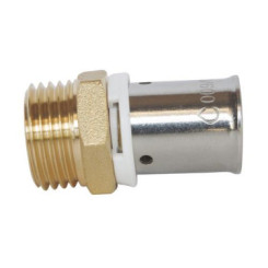 Raccord mâle fixe à sertir PER ø12-15/21